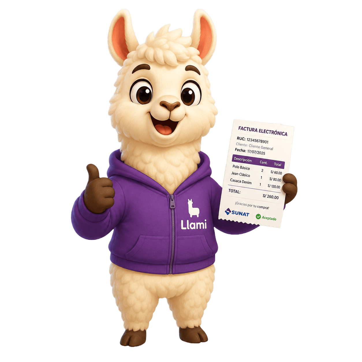 Llami listo para ayudarte a vender